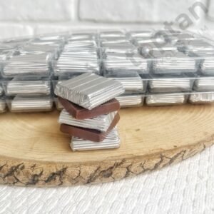 Kare Oluklu Çikolatala [Gümüş]