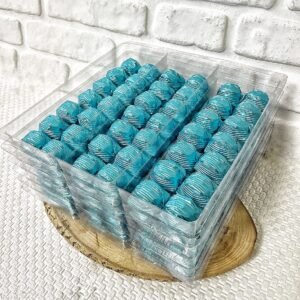 Oluklu Prizma Çikolata [Mavi]