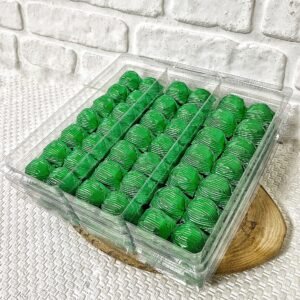 Oluklu Prizma Çikolata [Yeşil]