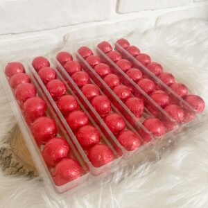 Oluklu Prizma Çikolata [Kırmızı]