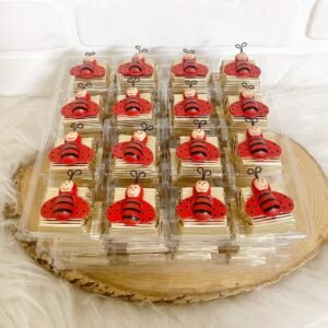 Gold Kırmızı Dekorlu Çikolata