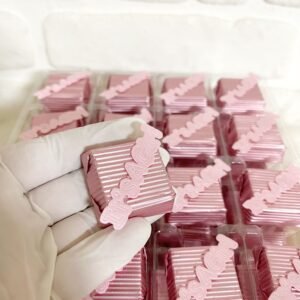 Pembe It’s A Girl Dekorlu Çikolata