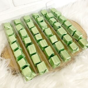 Oluklu Kayısı Dolgulu Çikolata [ Yeşil ]