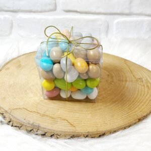 600 Gram Karışık Renk Çikolatalı Badem Draje