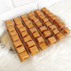 Oluklu Kayısı Dolgulu Çikolata [ Turuncu ]