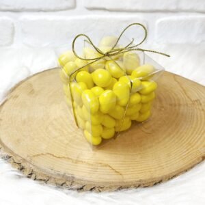 600 Gram Sarı Renk Çikolatalı Badem Draje