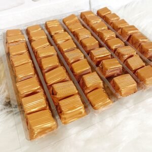 Oluklu Kayısı Dolgulu Çikolata [ Turuncu ]