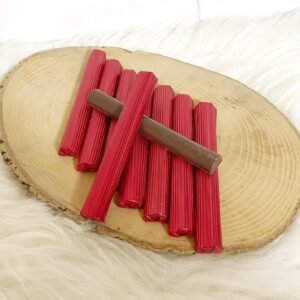 Oluklu Stick Çikolata [ Kırmızı ]