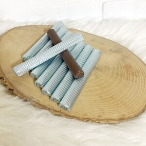 Oluklu Stick Çikolata [ Açık Mavi ]