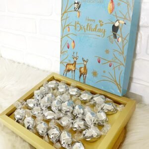 Happy Birthday Baskılı Doğum Günü Çikolata Kutusu