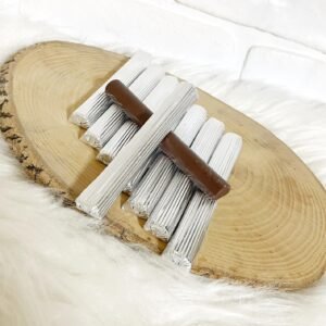 Oluklu Stick Çikolata [ Gümüş ]