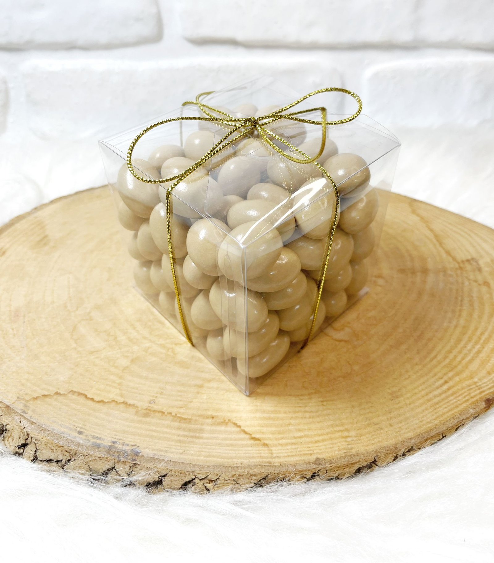 600 Gram Sütlü Kahverengi Renk Çikolatalı Badem Draje - Görsel 2