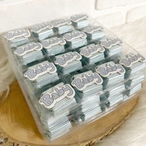 Mavi Baby Yazılı Dekorlu Çikolata