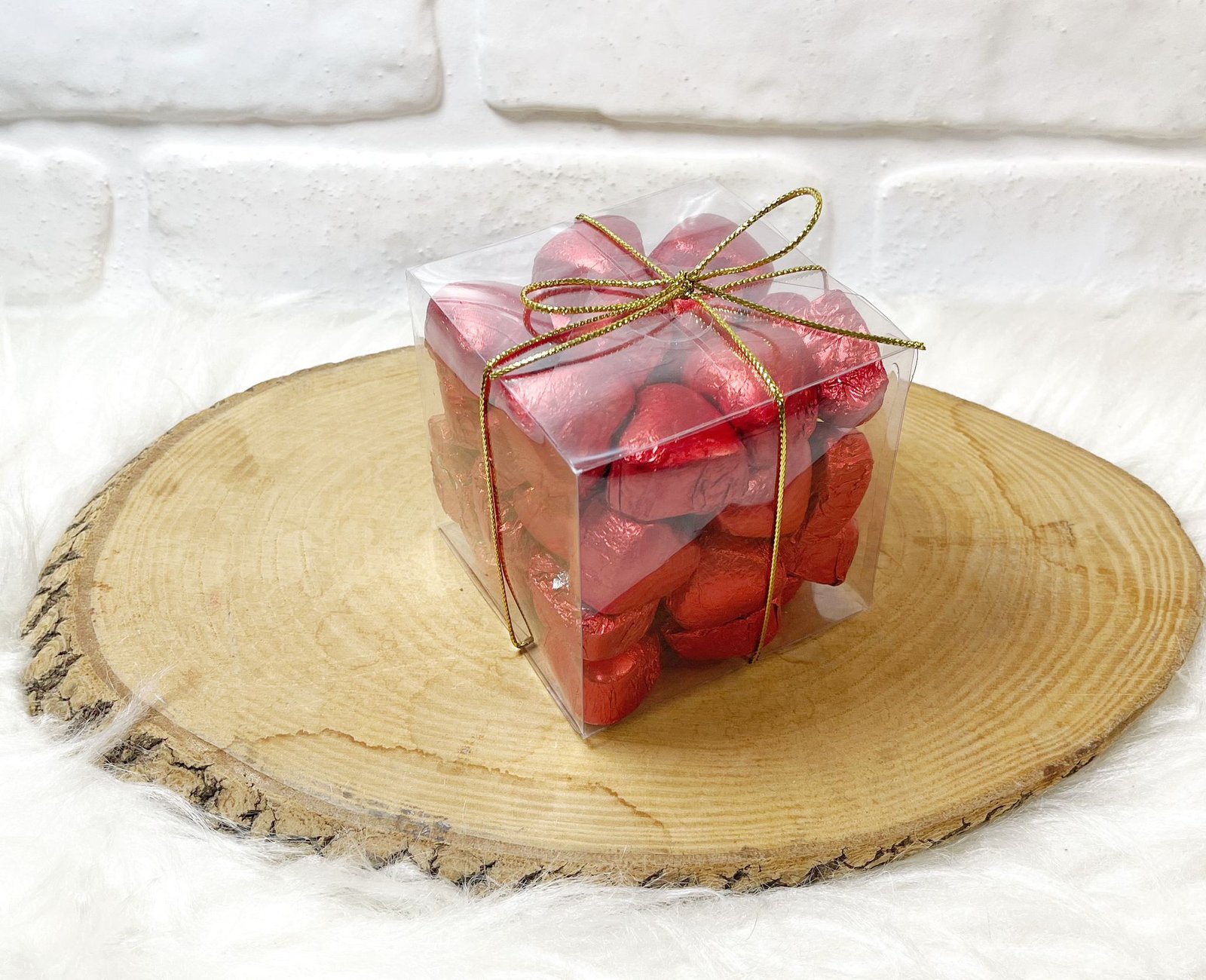 500 Gr Kırmızı Kalp Kutulu Hediyelik Çikolata