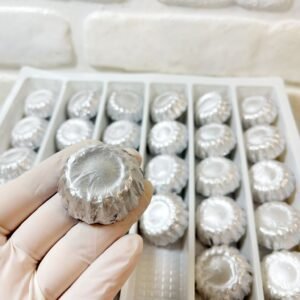 Papatya Model Gümüş Folyolu Çikolata