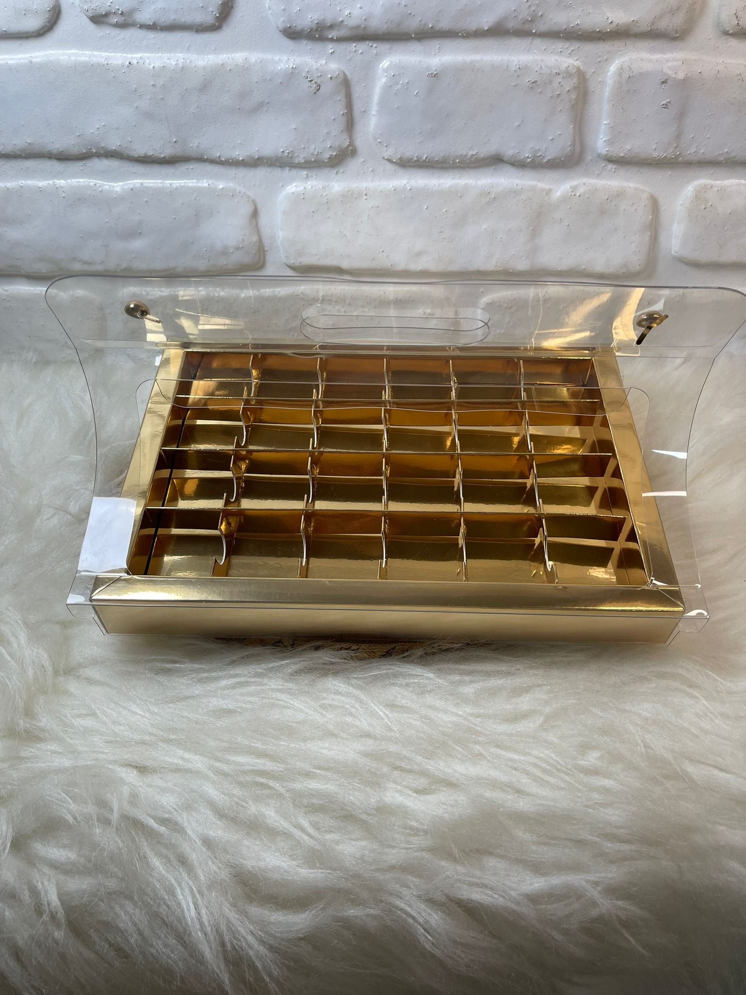 Çanta Çikolata Kutusu (Gold)