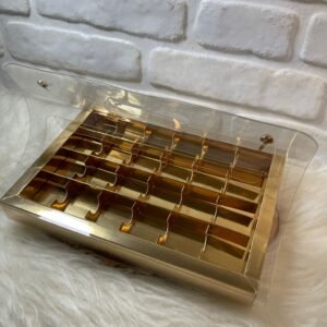 Çanta Çikolata Kutusu (Gold)