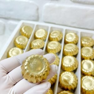 Papatya Model Gold Folyolu Çikolata