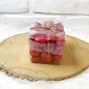 500 Gr Kırmızı Kalp Kutulu Hediyelik Çikolata