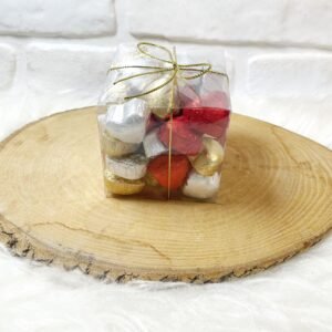 500 Gr Karışık Renk Kalp Kutulu Hediyelik Çikolata