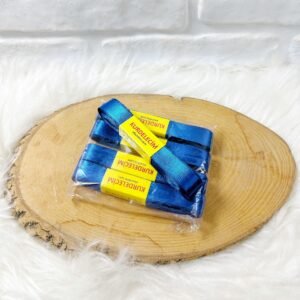 10 adet 2 cm Saks Mavisi Saten Kurdele