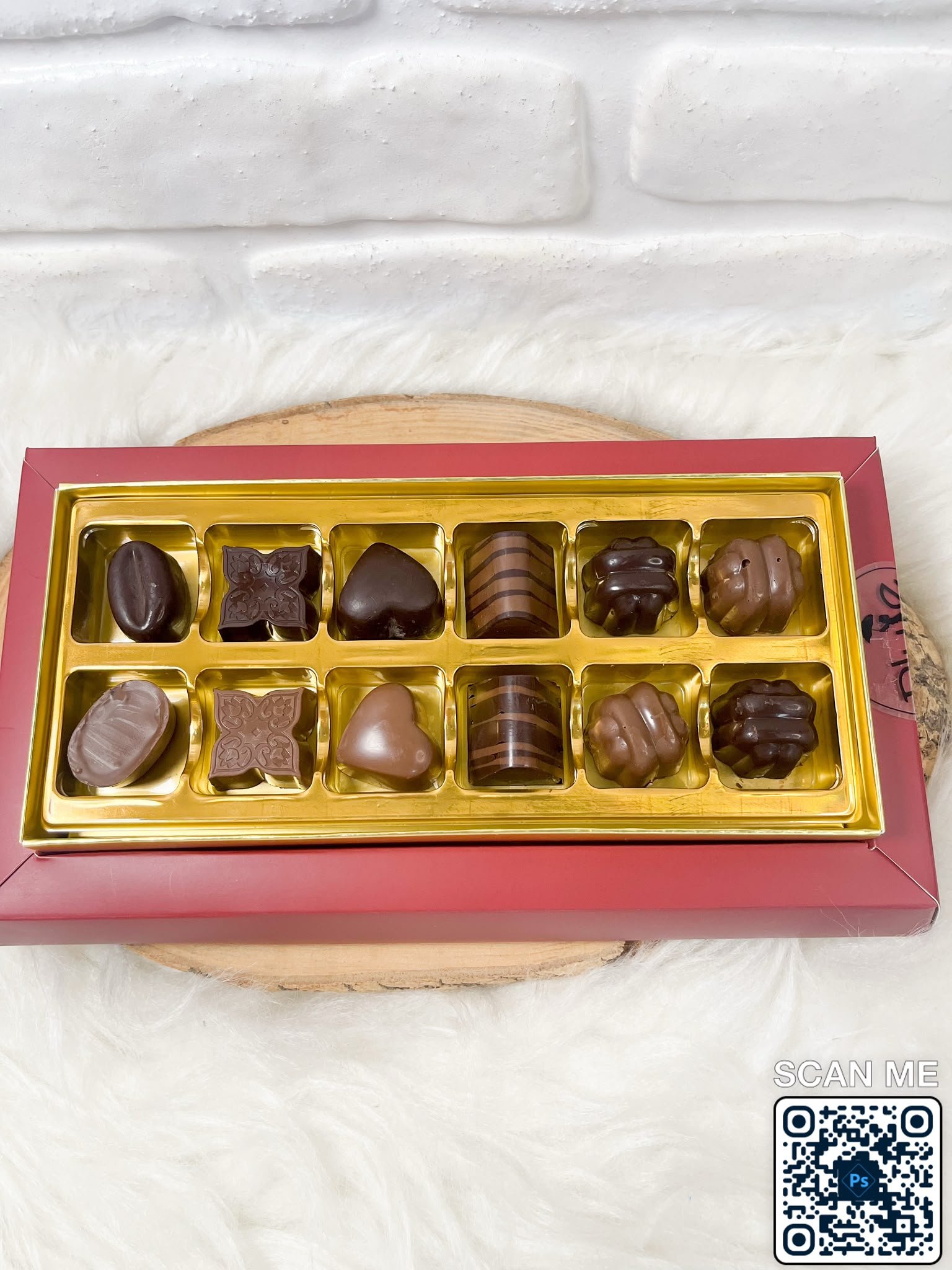 170gr KUTULU LÜKS GERÇEK ÇİKOLATA - Görsel 6