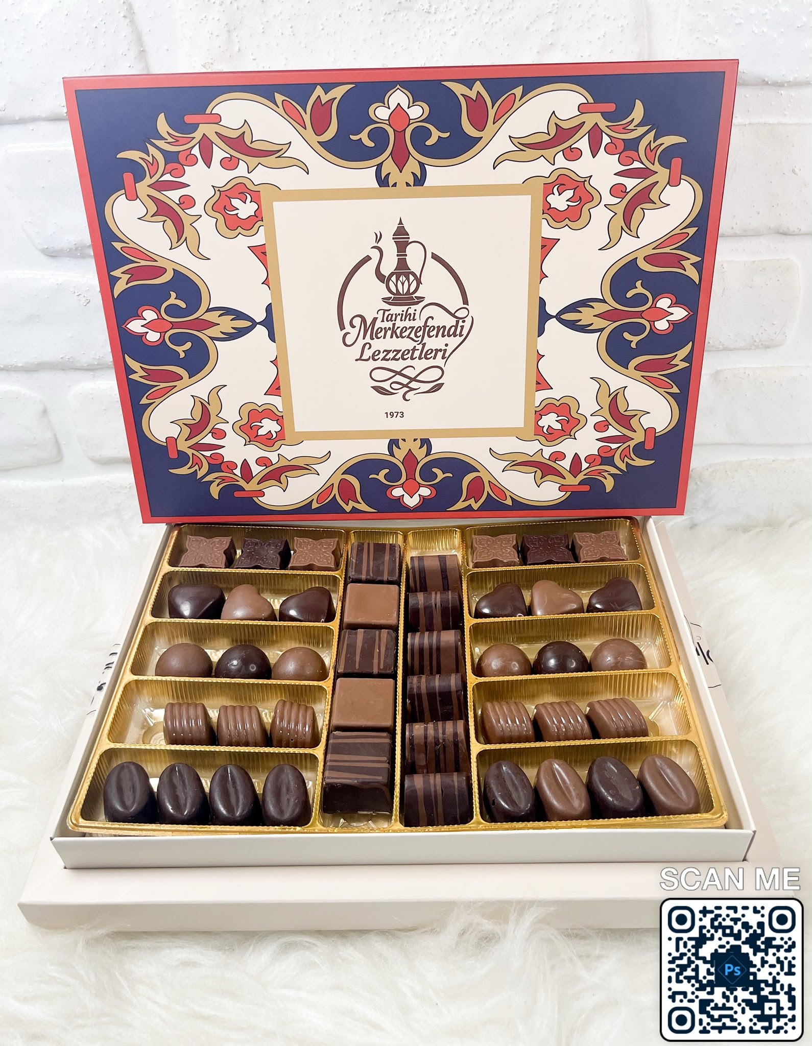570 gr KUTULU LÜKS GERÇEK ÇİKOLATA MODEL 2