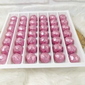 Pembe Folyolu Prizma Çikolata